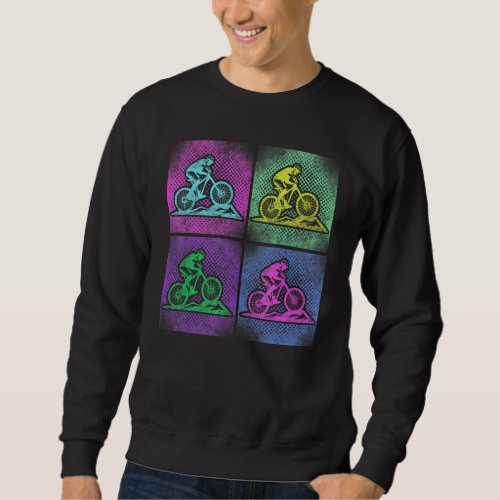 Enduro Mtb Mountain Bike Riding Downhill Retro 90s Sweatshirt