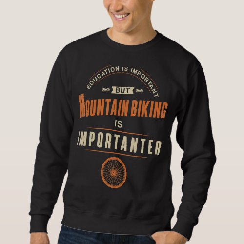 Enduro MTB Mountain Bike Riding Downhill Vintage E Sweatshirt
