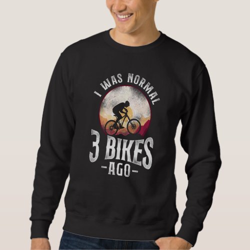 Enduro Mtb Mountain Bike Riding Downhill Vintage I Sweatshirt