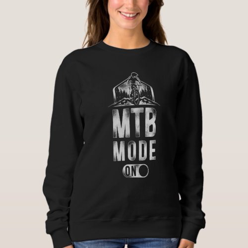 Enduro Mtb Mountain Bike Riding Downhill Vintage M Sweatshirt