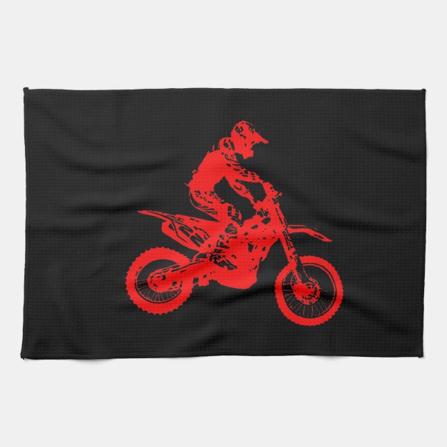 Enduro red towel (Horizontal)