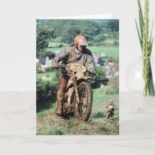 Enduro rider card