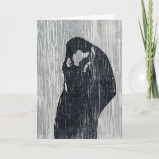 Endvard Munch The Kiss IV Postcard (Front)