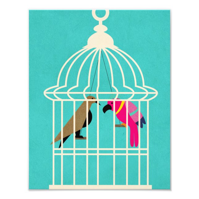 Enemies in the same house photo print (Front)