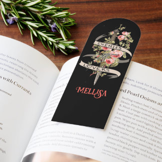 Enemies to Lovers Roses and Sword Bookmark