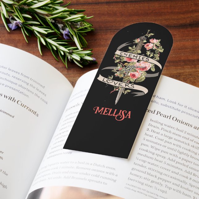 Enemies to Lovers Roses and Sword Bookmark (Book)