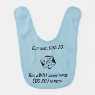 Enemy: cute baby bib