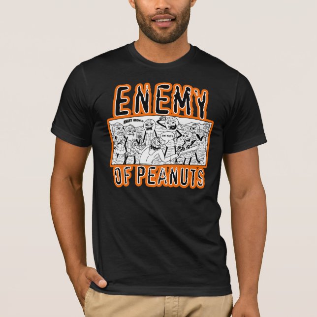 Enemy of Peanuts Panel T-Shirt (Front)