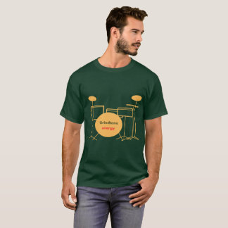 Energetic Drum Kit Graphic Burst FOR TEES