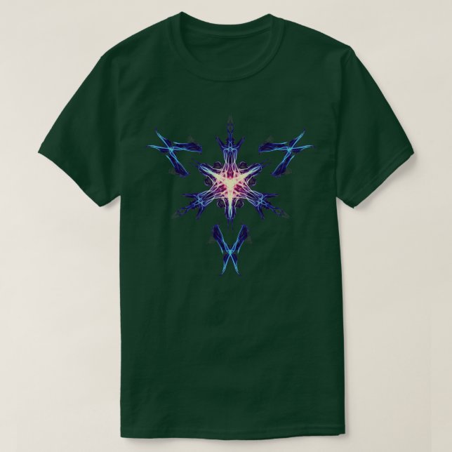 Energetic Geometry Cybernetic Synaptic Control The T-Shirt (Design Front)