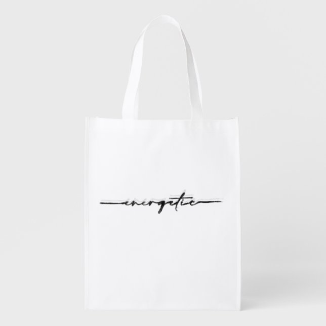 Energetic Grocery Bag (Front)