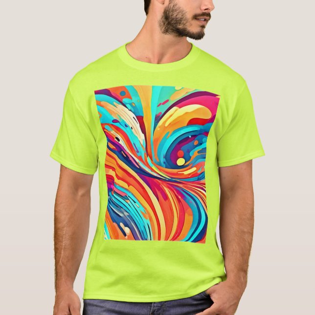 Energetic Harmony in Form  T-Shirt (Front)