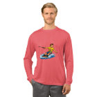 Energetic Man Wakeboarding