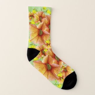 Energetic Orange Flower Blossoms