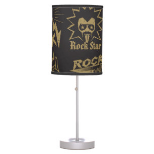 Energetic rock music essence table lamp