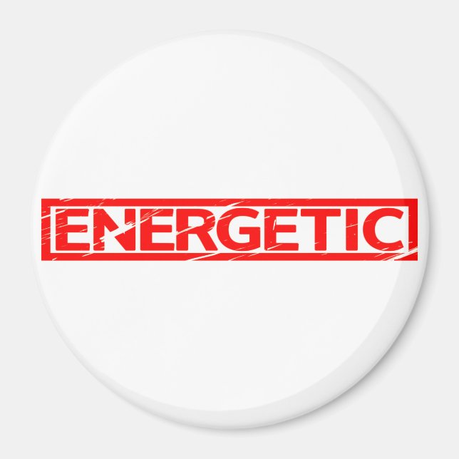 Energetic Stamp Magnet (Front)