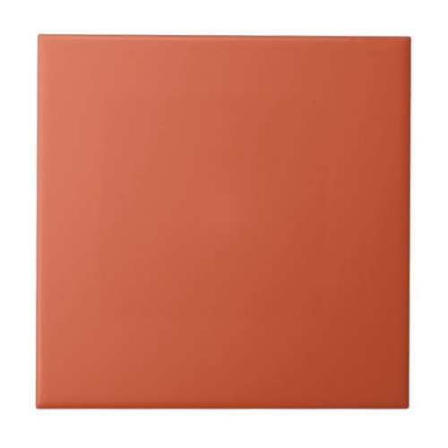 Energetically Orange Square Kitchen and Bathroom Ceramic Tile