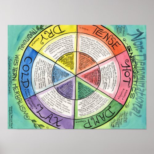 Energetics and Tissue States _ Herbal Poster