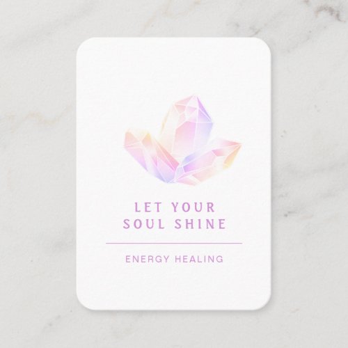 Energie Heiler Reiki Spiritual Business Card