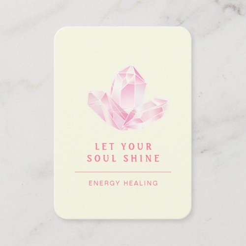 Energie Heiler Reiki Spiritual Business Card