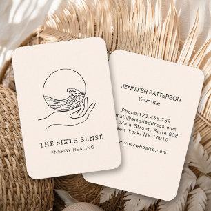 Energie Heiler Reiki Spiritual Business Card