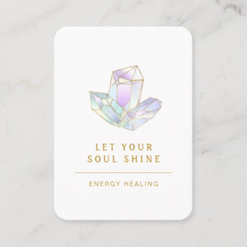 Energie Heiler Reiki Spiritual Business Card