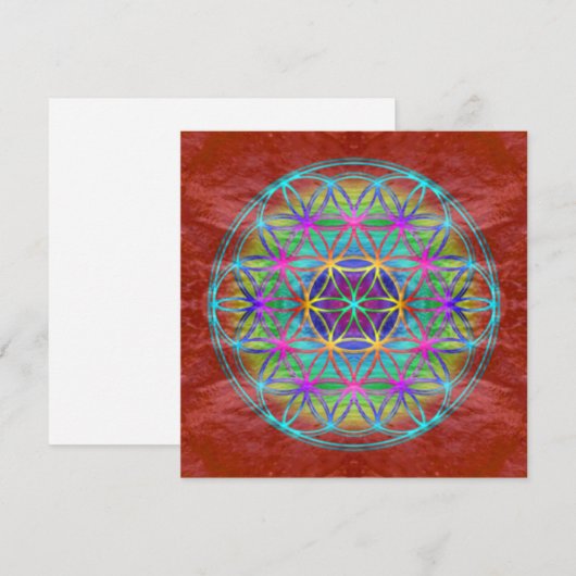 Energie Karte ~ Healing For Femininity ~ Blume ... (Front/Back)