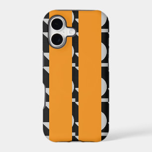 Energizing Style: Achempong Abstract Orange Line iPhone 17 Case