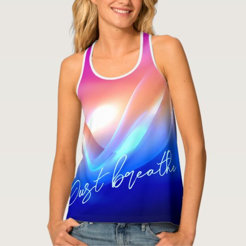 Energy Aurora Just Breathe Tank Top