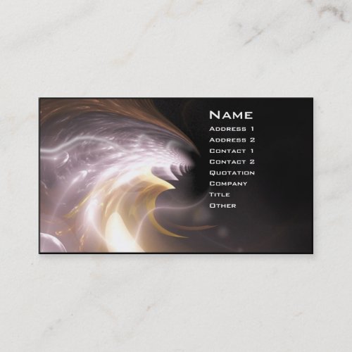 Energy Business Card Template