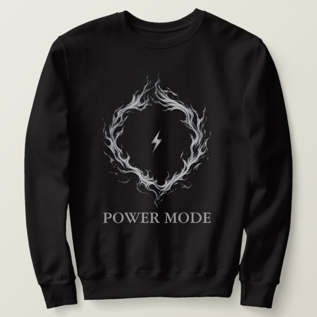 Energy Circle Hoodie – Customizable Text (Design Front)