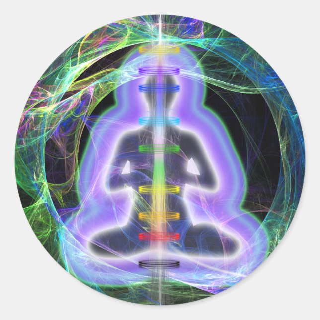 Energy Classic Round Sticker (Front)