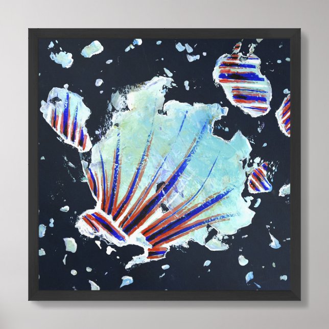Energy Code, 03E24-Universal Abstract Poster (Framed Front)