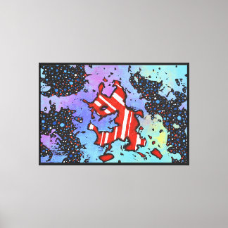 Energy Code - Doggy Spark - Canvas Print
