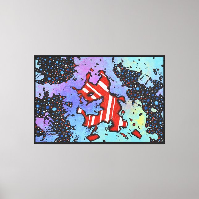 Energy Code - Doggy Spark -  Canvas Print (Front)