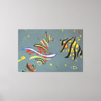 Energy Code DY325 Canvas Print