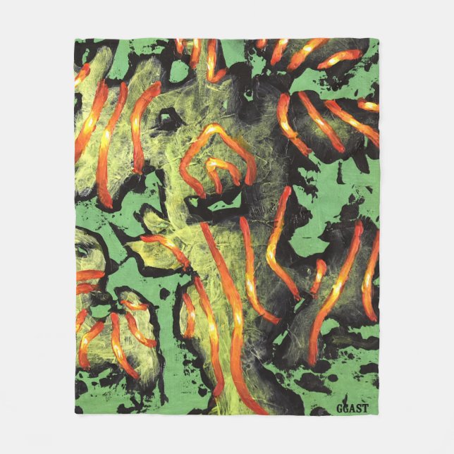 ENERGY CODE - GGAST - Fleece Blanket (Front)