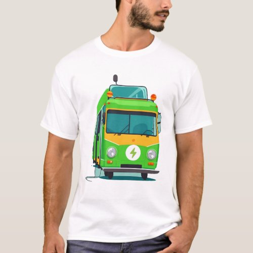 Energy Electric Bus T_Shirt