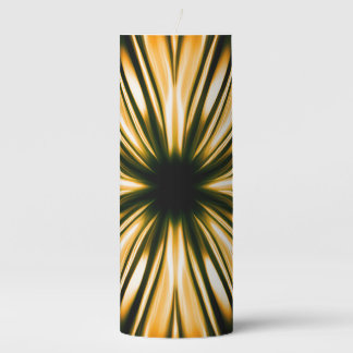 Energy Flower Pillar Candle