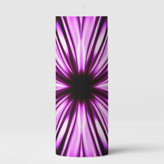 Energy Flower Pillar Candle