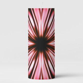 Energy Flower Pillar Candle