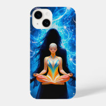 Energy - Focused Meditative Woman design