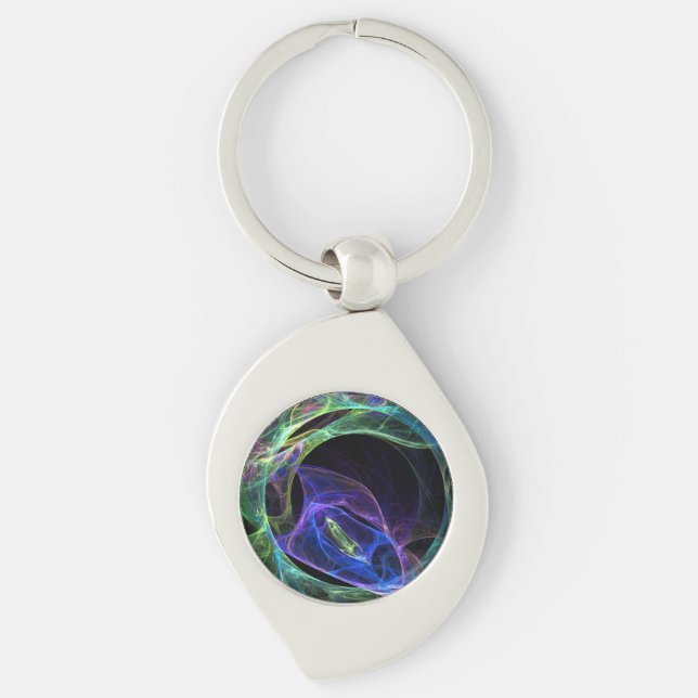 Energy Fractal Keychain (Front)
