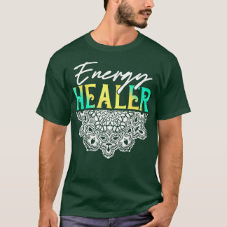 Energy Healer Reiki Master Yoga Spiritual Chakra J T-Shirt