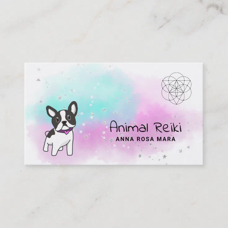 Energy Healing Animal Communicator Reiki Business Card | Zazzle Energy Healing Animal Communicator Reiki Business Card | Zazzle