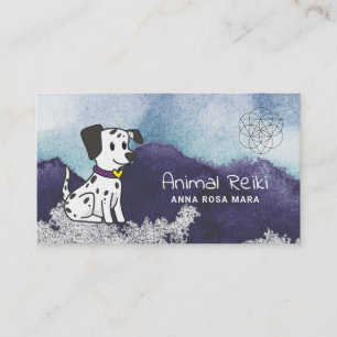 *~* Energy Healing Animal Communicator Reiki Business Card