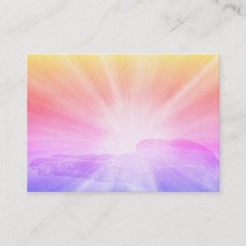 *~* Energy Healing Hand Radiating Love And Light Business Card by AnnaRosaEnergyArtist at Zazzle