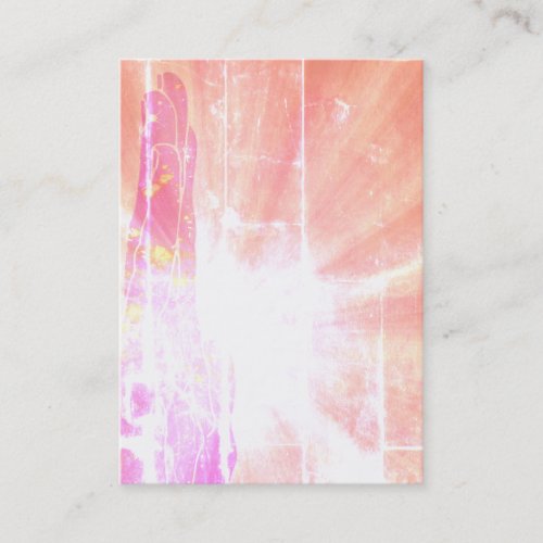  Energy Healing Hands Emitting Love  Light Business Card