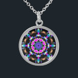 Energy Healing Mandala ~  the healer Anna Rosa (R) Sterling Silver Necklace<br><div class="desc">JEWELRY WITH INTENTION (R) As a professional distance spiritual energy healer since 2001, I have learned, developed and utilized the power of energy healing intention. All my JEWELRY WITH INTENTION (R) carries the healing energy of positive manifestation. This sterling silver healing energy mandala necklace is ready to receive your own...</div>