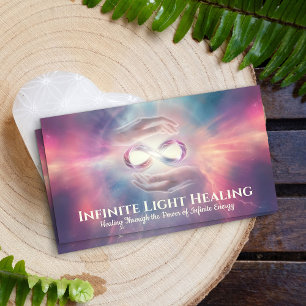 Energy Healing - Reiki -Infinity Business Card